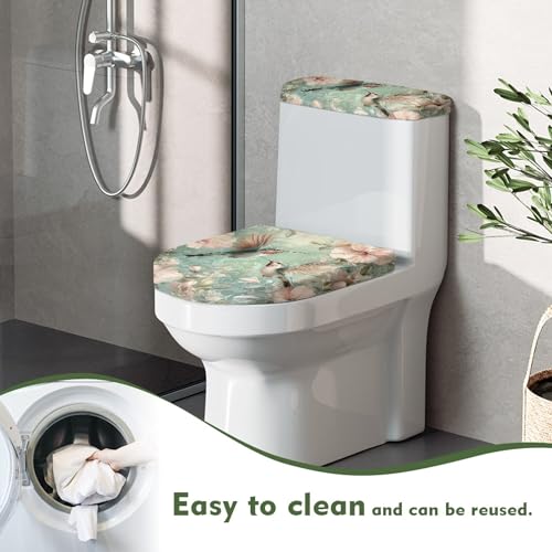 Christmas Toilet Lid and Tank Cover Set for Bathroom Decor K51670