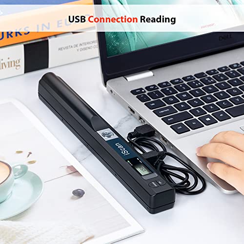 Portable Scanner for A4 Documents, Handheld, up to 900 DPI M771576