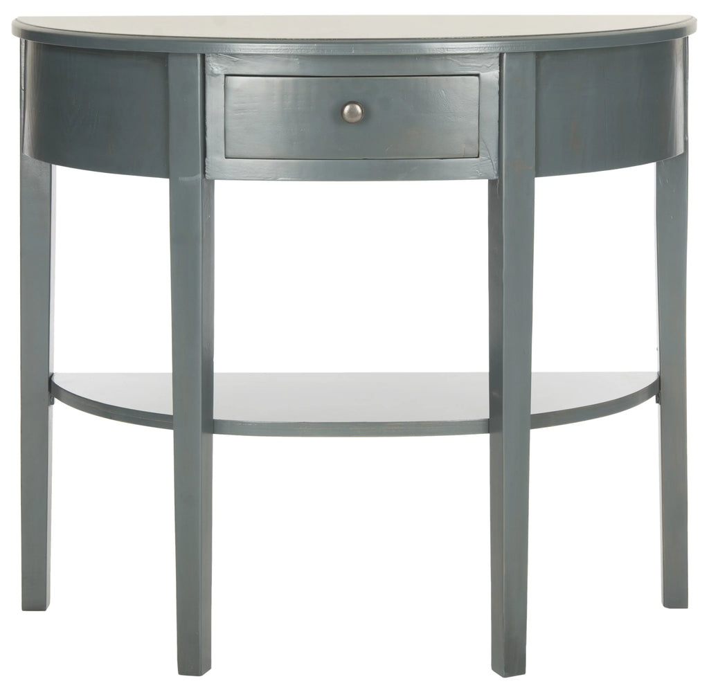 Demilune Console Table with Storage Drawer O80772