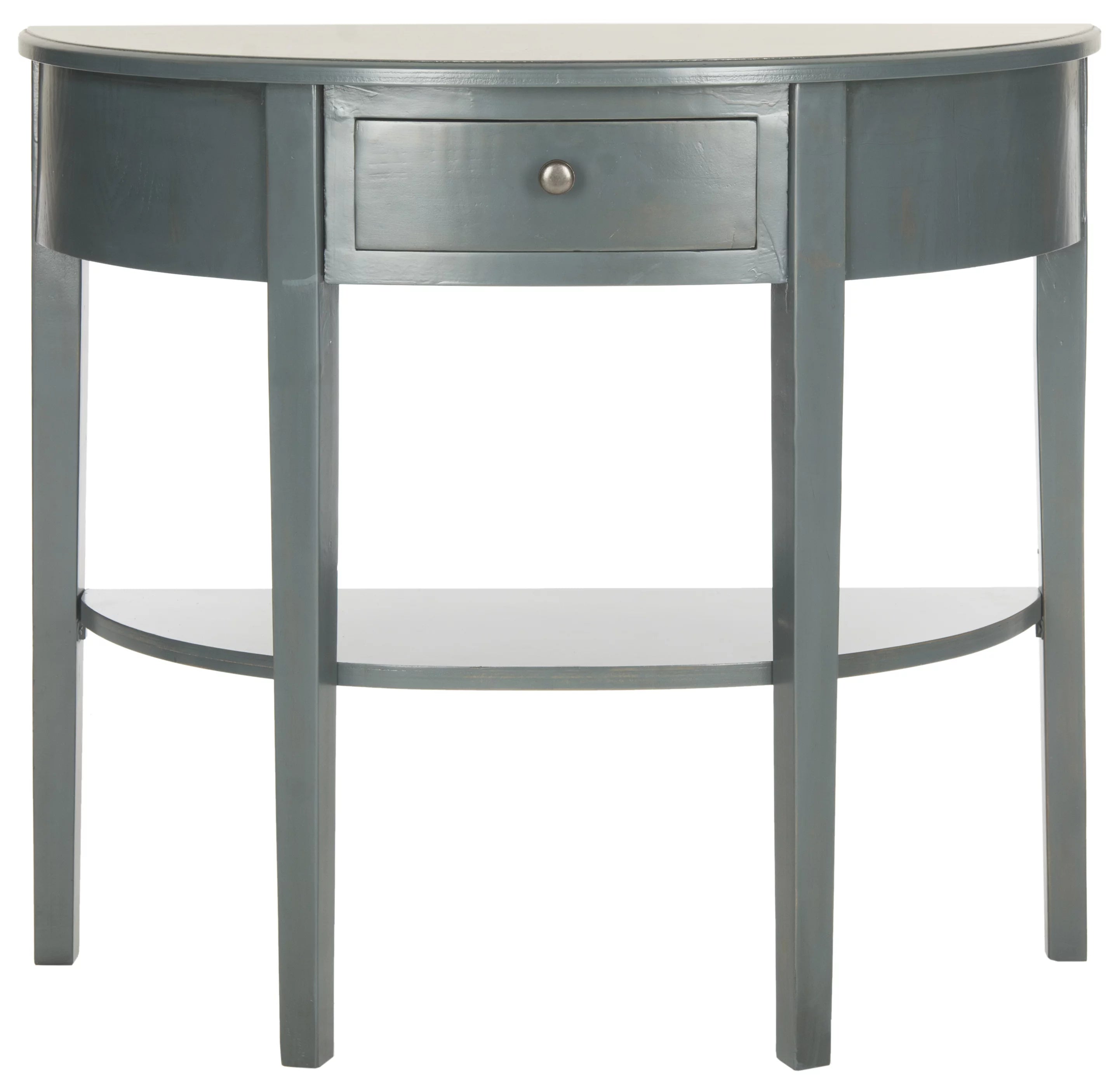 Demilune Console Table with Storage Drawer O80772