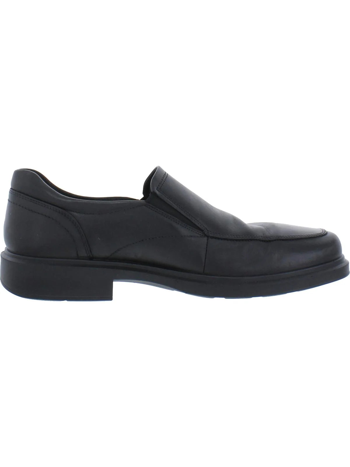 Men's Leather Slip-on Apron Toe Shoes Q7218