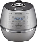Cuckoo CRP-DHSR0609F 6 Cup 120V IH Pressure Rice Cooker, Metallic