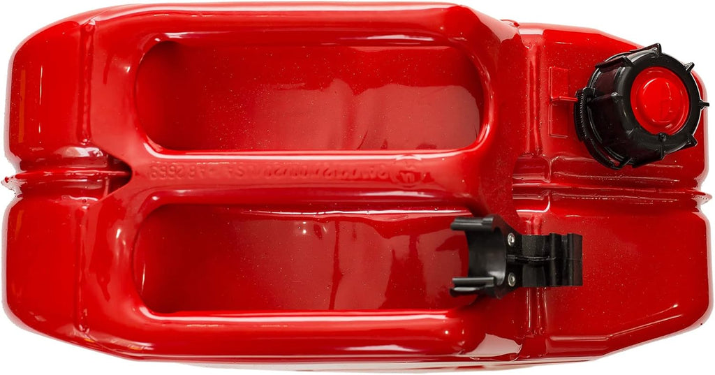 5-Gal Metal Gas Can with Spout, 4 Pack C1241