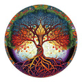 WOODBESTS Wooden Puzzle for Adults, Yin Yang Life Tree Puzzle (M, 190pcs, 11.1"x11.4") Beautiful Wooden Box, Wooden Jigsaw Puzzles Unique Shape, Birthday Gifts for Adults and Kids Family Game
