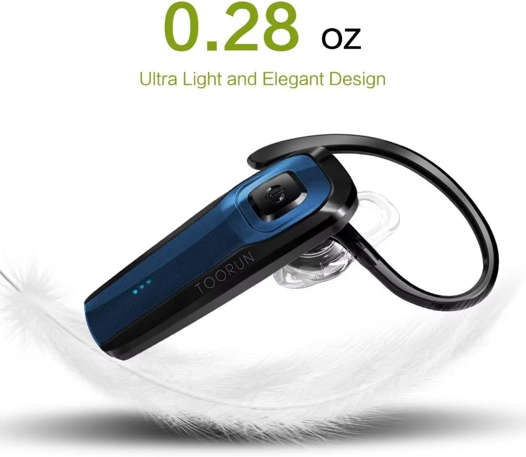 Wireless Bluetooth Earpiece Headset with Noise Reduction and Microphone K1155