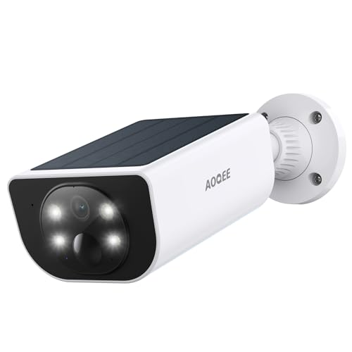 2K Wireless Security Camera Outdoor with AI Motion Detection and Solar Charging B676