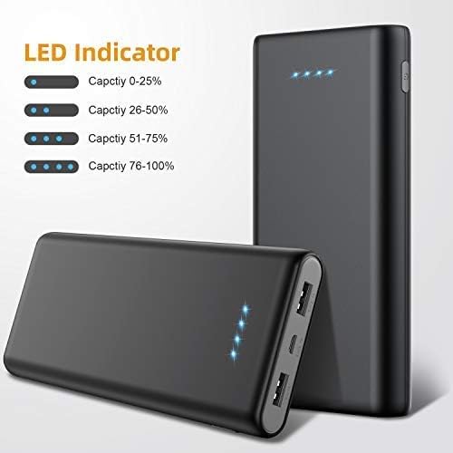 Portable Charger 26800mAh with 2 USB Outputs K501781