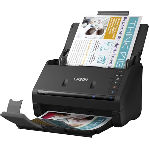 Wireless Color Duplex Desktop Document Scanner with Auto Document Feeder A1004