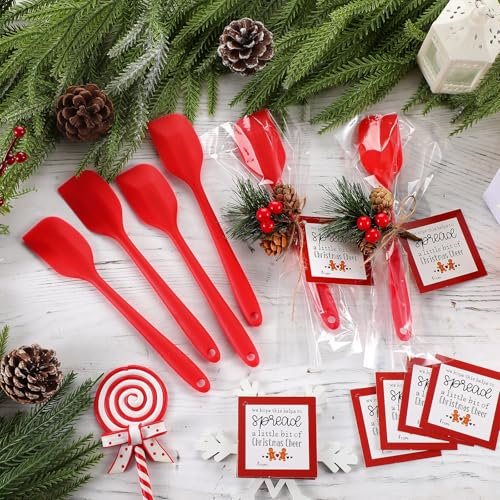 Christmas Silicone Spatula Set with Pine Branch Gift Bags B69531