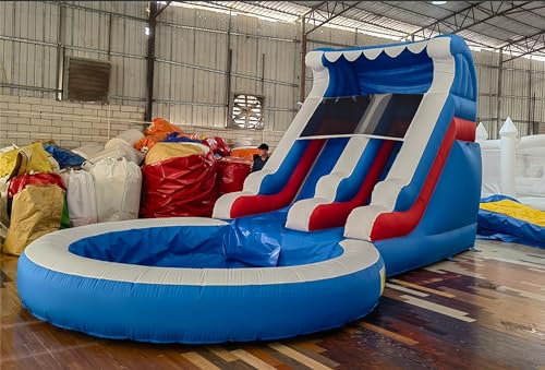Commercial Inflatable Water Slide with Splash Pool for Kids and Adults B8978