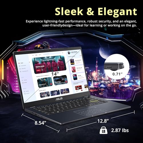 14 Inch HD LED Laptop with Intel Celeron, 4GB RAM, 64GB Storage N1930