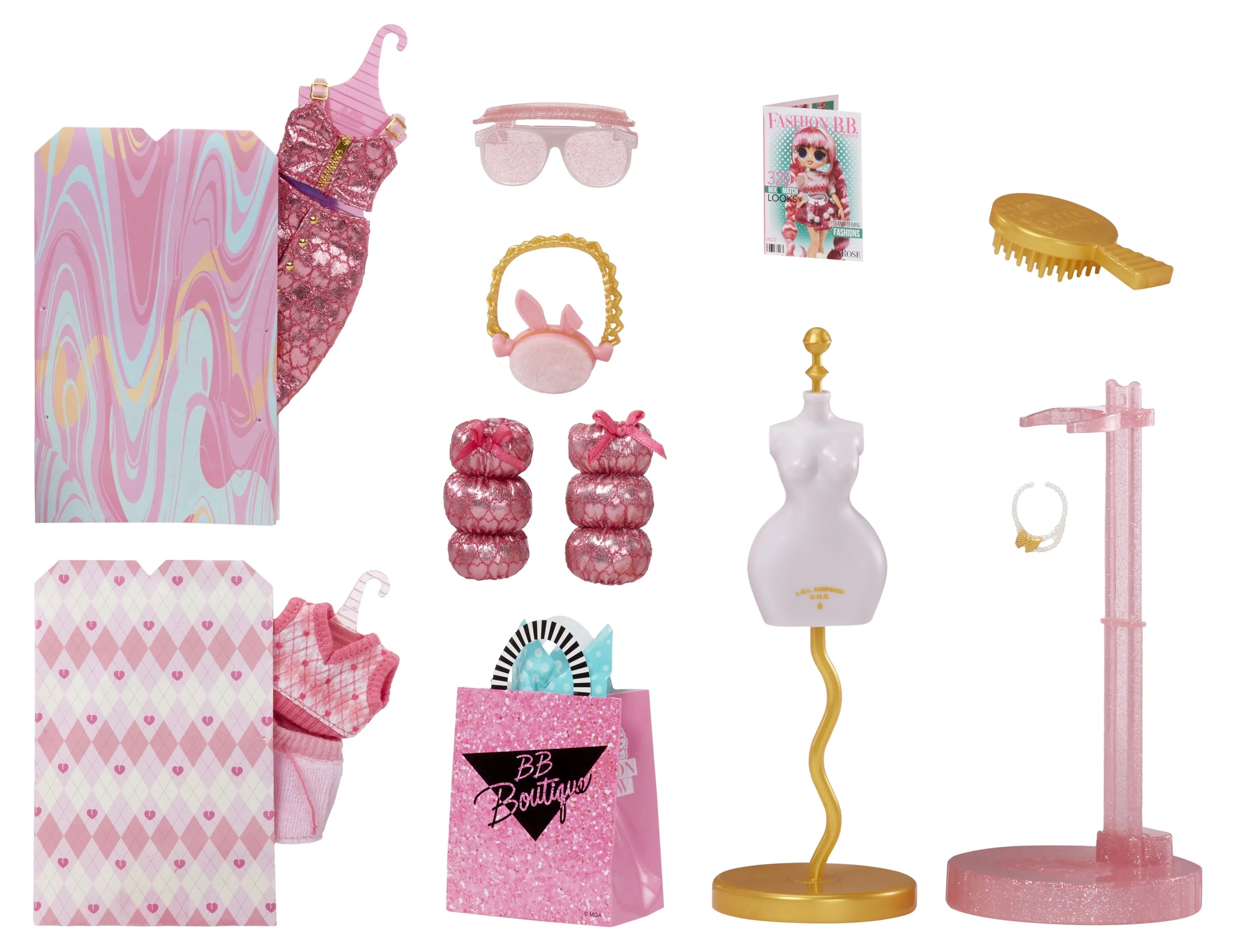 Fashion Doll with 320+ Fashion Looks F7844