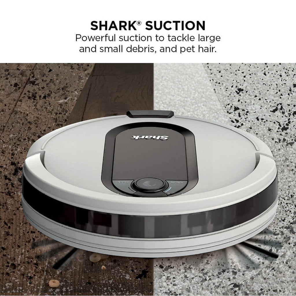 Robot Vacuum with Self-Empty Base, Bagless, White H5681