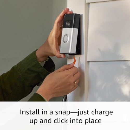 Battery Doorbell with Head-to-Toe Video, Two-Way Talk and Motion Alerts U183