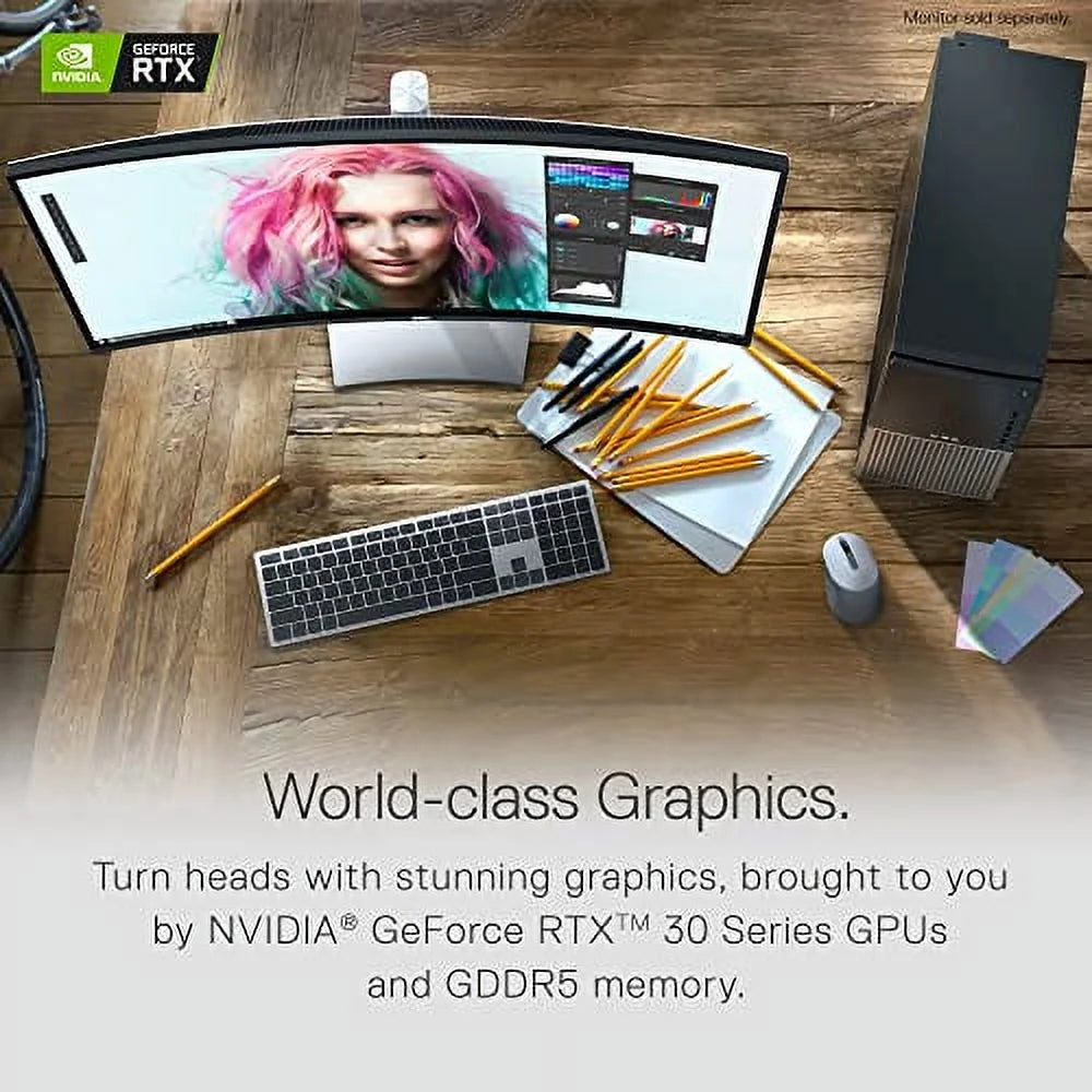Desktop Computer, Intel Core i7, 16GB RAM, 512GB SSD, RTX 3060, Windows 11 F803