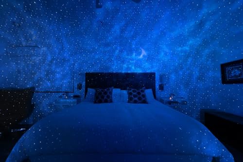 Star Projector Galaxy Nebula Light with WiFi App for Bedroom W381