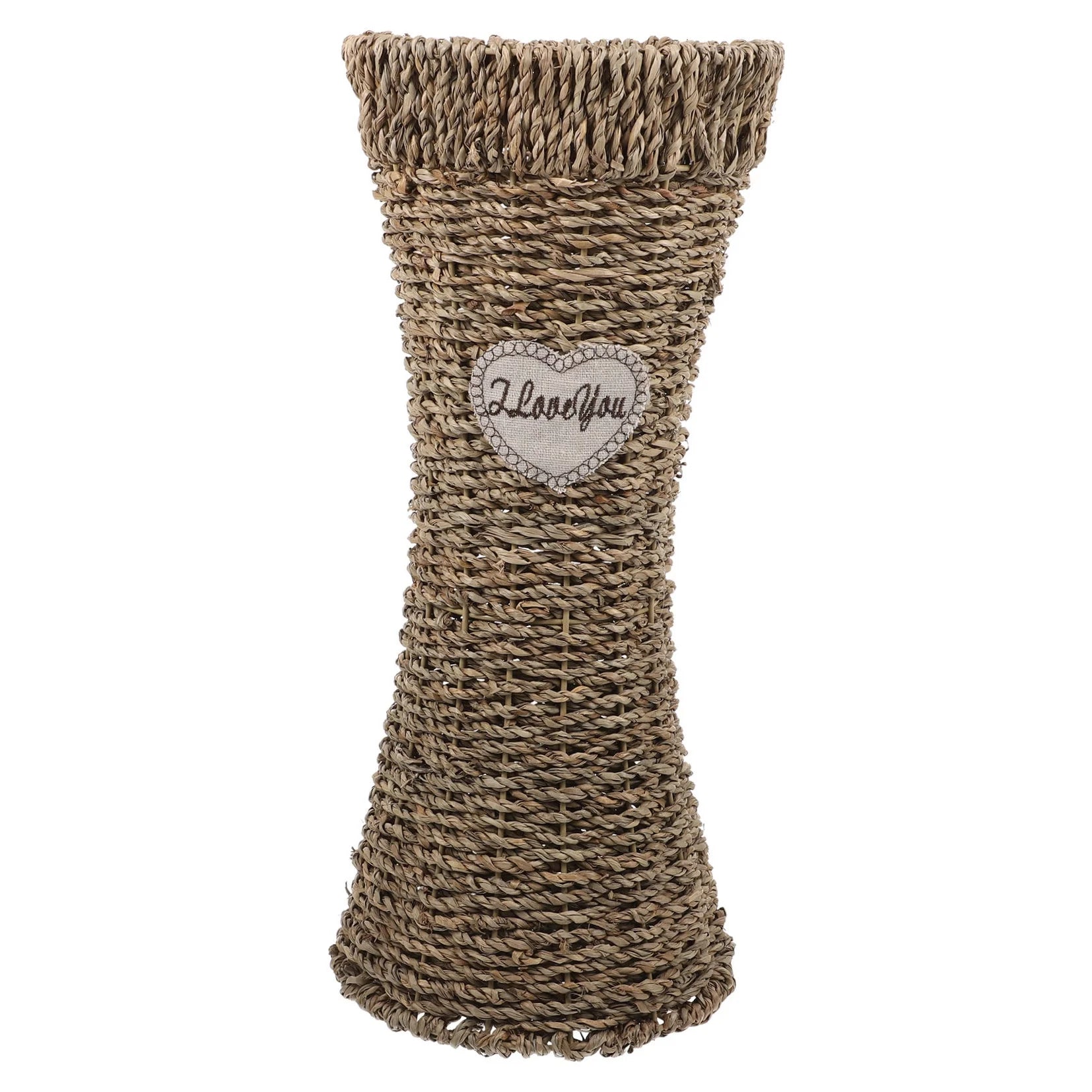 Woven Seagrass Vase Flower Basket I842
