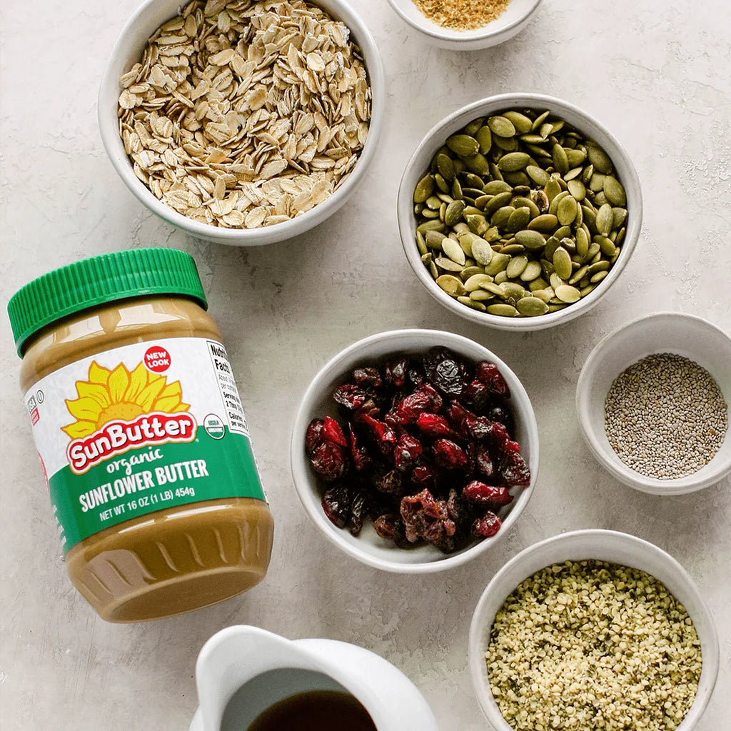 Organic Sunflower Butter, 16 oz Jar (6 pack) E200335