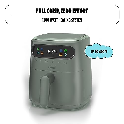 8 QT Digital Air Fryer with Touch Screen, Timer and Auto Shut-off, Lavender L33592