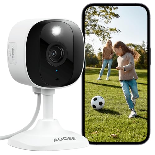 2K Home Security Camera, Indoor/Outdoor, Color Night Vision E889819