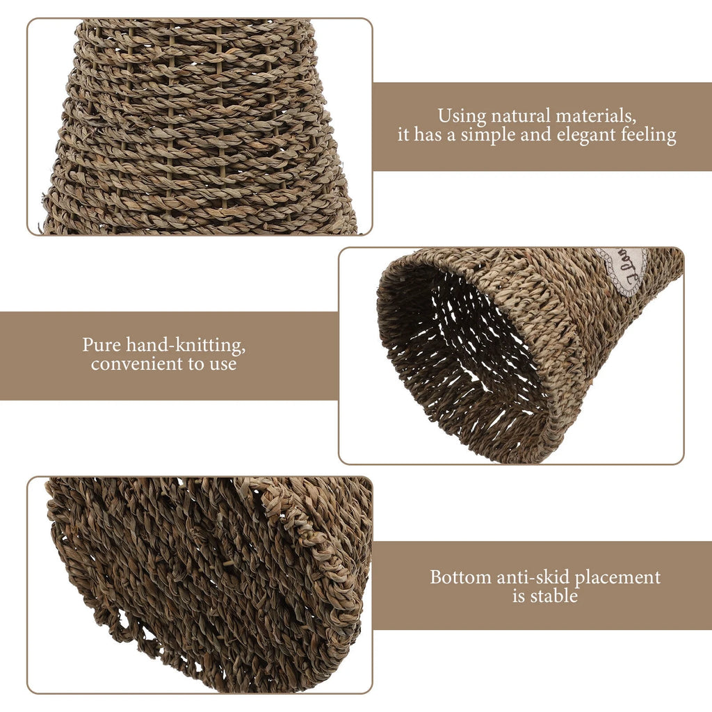 Woven Seagrass Vase Flower Basket I842