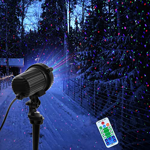 Outdoor Garden Laser Lights Projector, Red Green Blue W601936