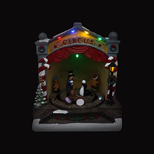Lighted Musical Christmas Village Collectible Houses U181