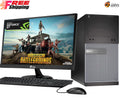 Restored Gaming Dell Desktop Tower Computer PC Intel Core i5 Processor 16GB Ram 128GB SSD, 2TB HDD 20" Monitor NVIDIA GT 1030 DDR5 Bto KB & Mouse WiFi Windows 10 (Refurbished)