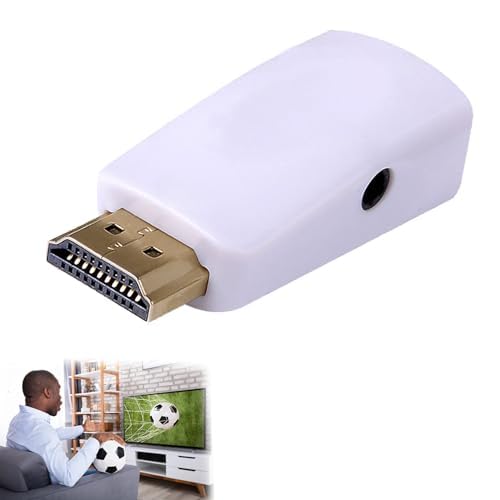 Smart TV Streaming Device, TV Streaming Device, Access All Channels, Wireless Display Adapter, Mobile Screen Mirroring Receiver (Black+White)