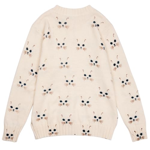 Women's Long Sleeve Button Knit Cardigan Sweater I652