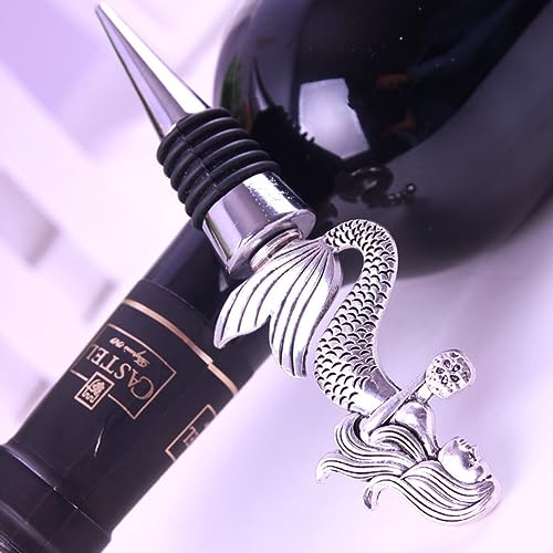 Deer Head Liquor Bottle Pourer with Silicone Stopper P101785