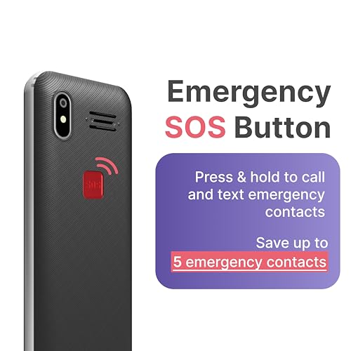 Large Button 4G Cell Phone for Seniors with 6-Month Plan C622