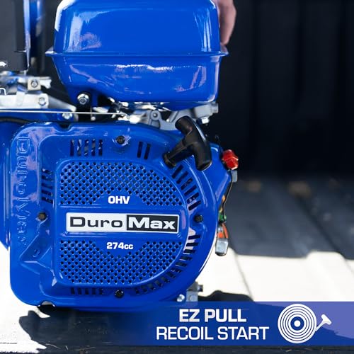 500cc Gas Powered Engine with Recoil/Electric Start D572056