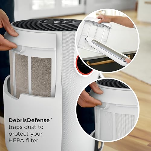 Air Purifier for Home Large Room, HEPA Filter, Covers 650 Sq. Ft, Removes Dust & Allergens P98966