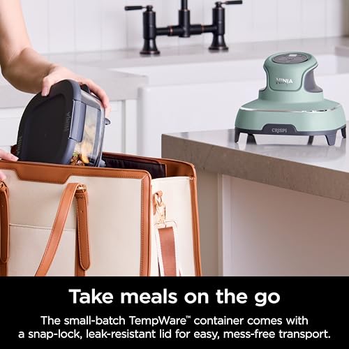 Air Fryer with Glass Containers, 4 QT & 6 Cup, Dishwasher Safe Z1664