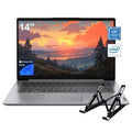 Lenovo IdeaPad 1 Business Laptop - 14" HD Display, Intel Celeron N4020, 4GB RAM, 192GB Storage(128GB eMMC + 64GB SD Card), ‎Intel UHD Graphics, Wi-Fi 6, Windows 11 Pro, with Laptop Stand
