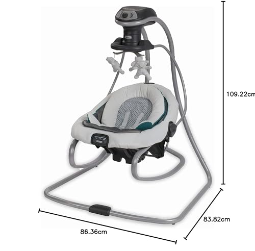 Swing and Rocker with Removable Seat and 6 Speeds A2651