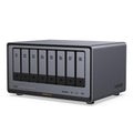UGREEN NASync DXP8800 Plus 8-Bay Desktop NAS, Intel i5 1235u 10-Core CPU, 8GB DDR5 RAM, 128G SSD, 2 * 10GbE, 2 * M.2 NVMe Slots, 8K HDMI, 2 * TBT4, Network Attached Storage (Diskless)