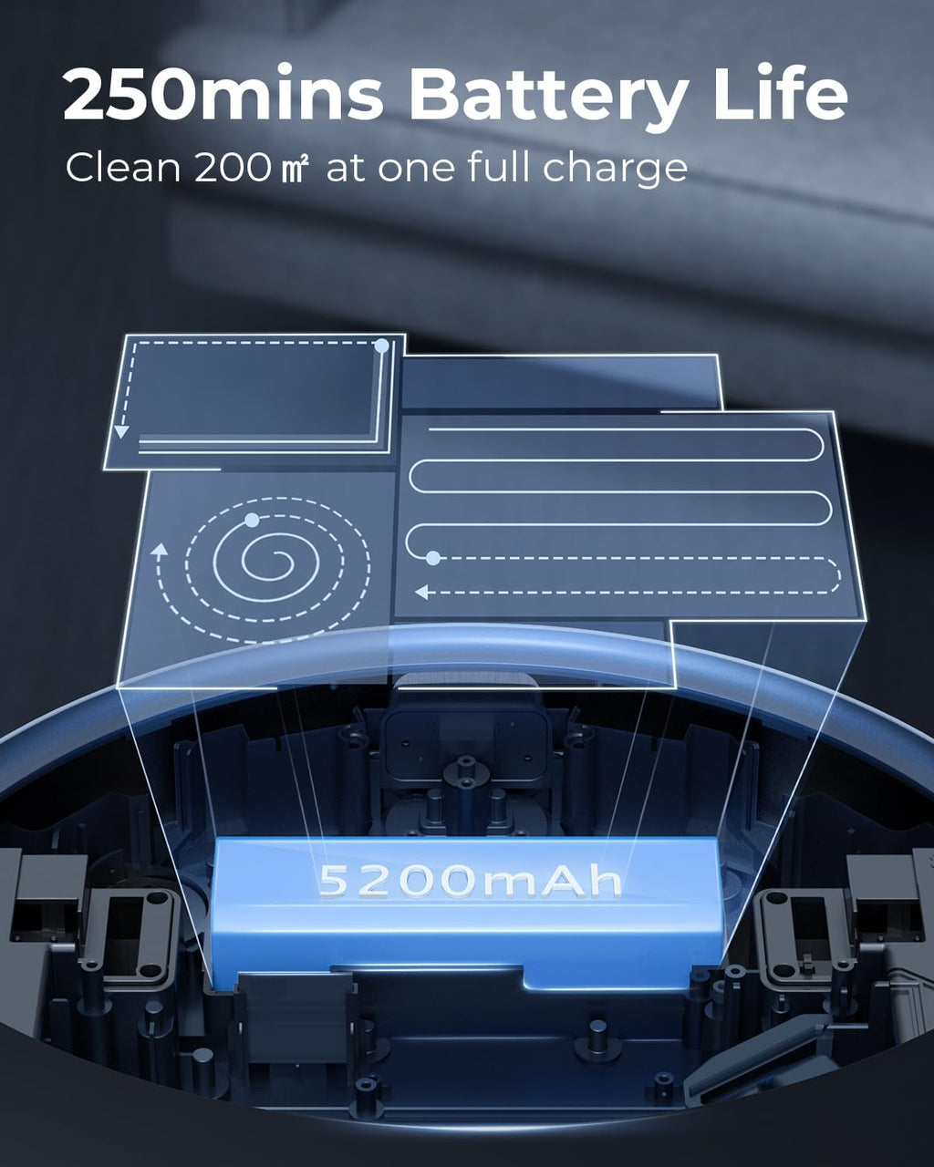 Robot Vacuum and Mop Combo, 3 in 1 with Self Emptying Station, Lidar Navigation, App Control C962358