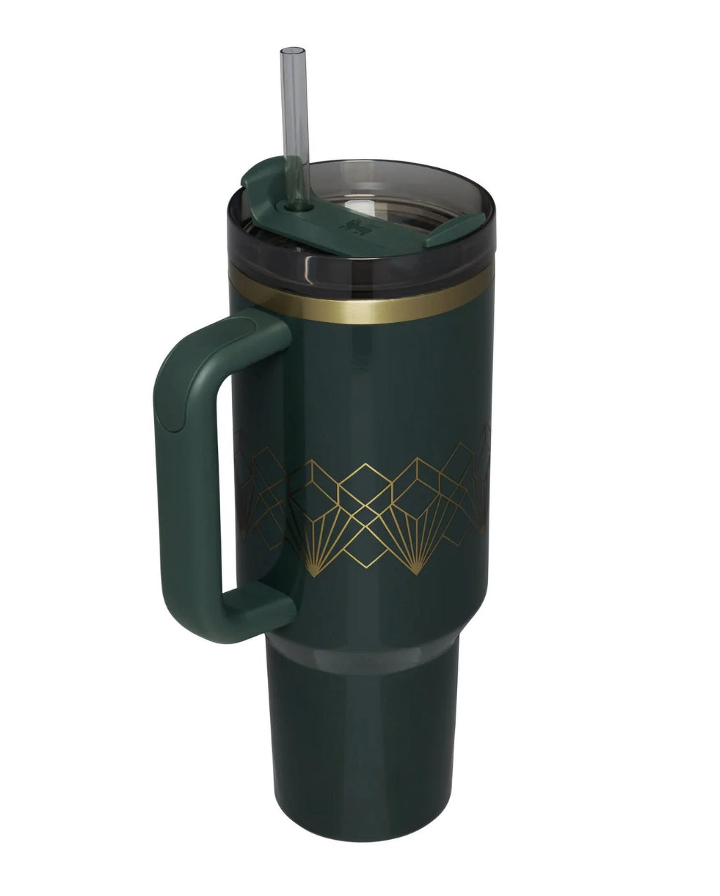 Insulated Stainless Steel Tumbler with Lid and Straw T19896