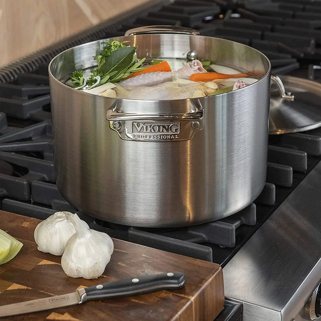5-Ply Stainless Steel Cookware Set 10 Piece E96958