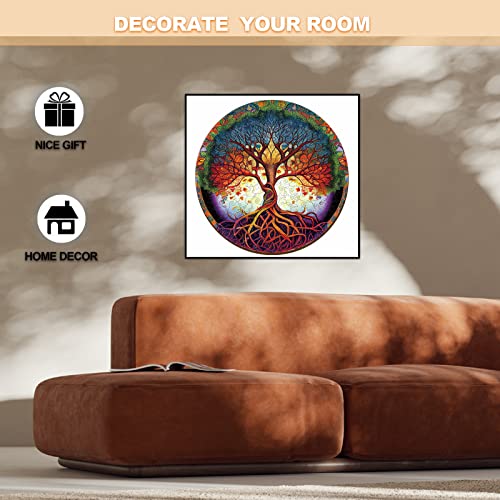 Wooden Puzzle for Adults, Yin Yang Life Tree, 190 Pieces F58046