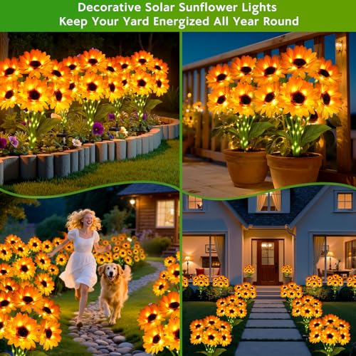 Outdoor Solar Christmas Decorations, 180 LED Candy Cane Lights, 8 Modes, Waterproof G88930