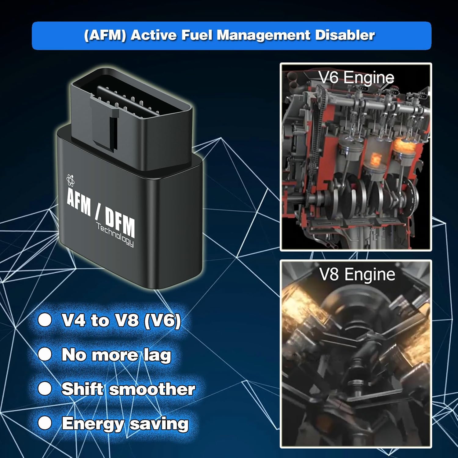 Active Fuel Management Disabler Device for GM V6 V8 Vehicles Y1093