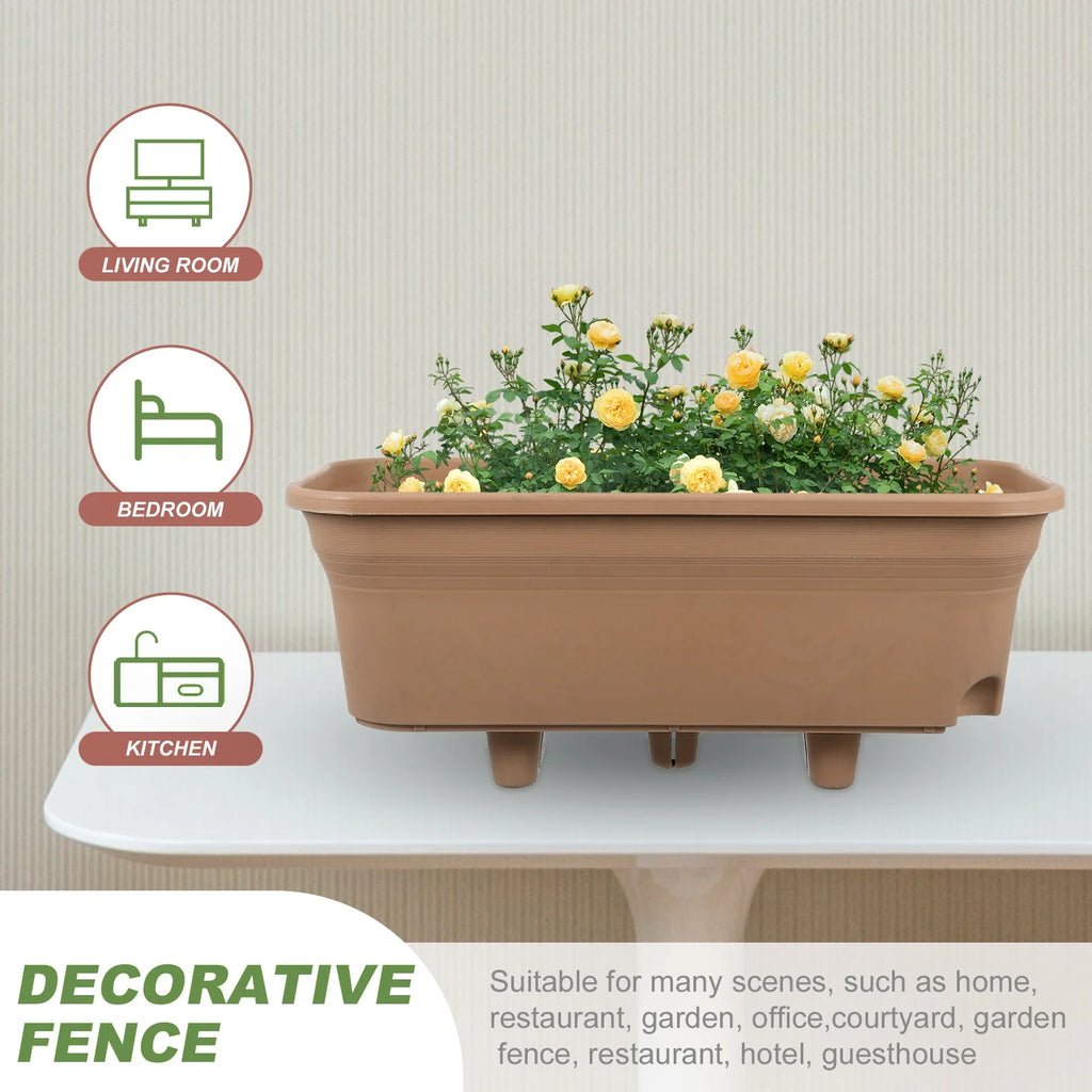 Rectangular Plant Pots Planter Flowerpot Z85807
