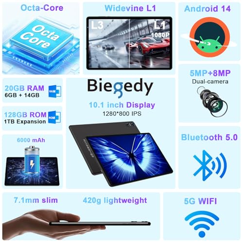 10 Inch Android Tablet with Keyboard and Mouse K3362
