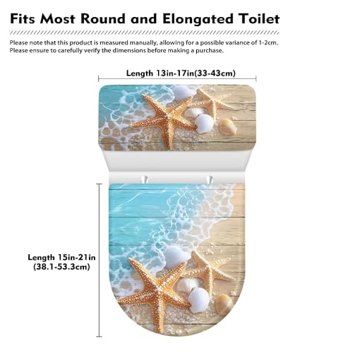 Christmas Toilet Lid and Tank Cover Set for Bathroom Decor K51670