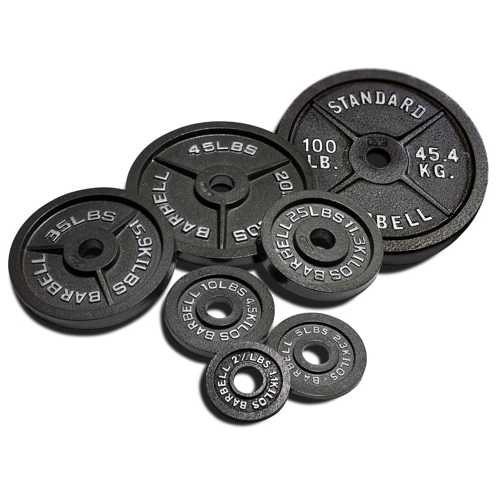 100lb Olympic Cast Iron Weight Plate C79682
