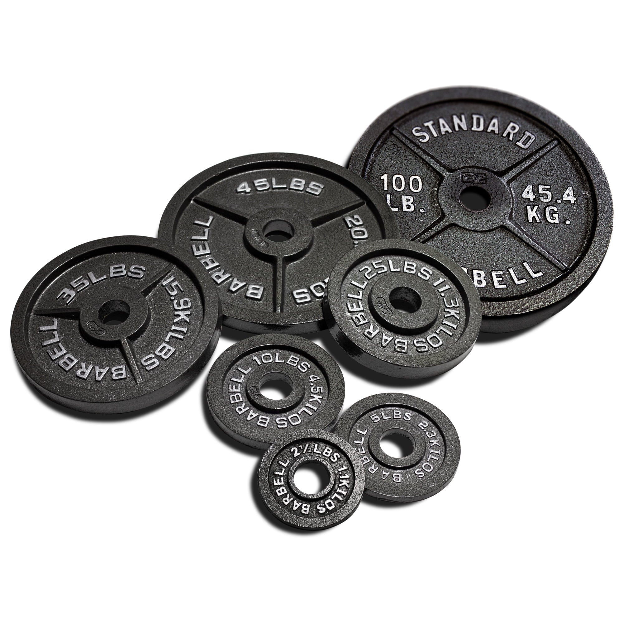 100lb Olympic Cast Iron Weight Plate C79682