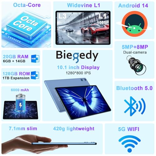 10 Inch Android Tablet with Keyboard and Mouse K3362
